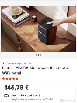 EDIFIER MS50A Bluetooth, Wifi, AirPlay - 3