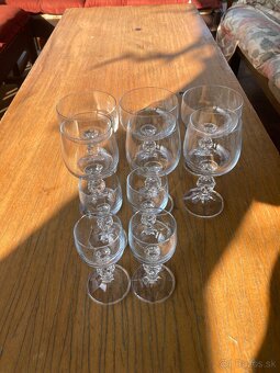 Sada kryštalovych poharov - 3
