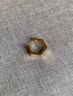 Zlatá náušnica, predám - 3