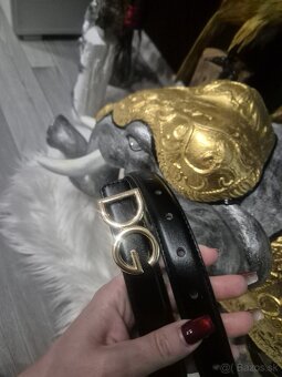 Dolce & Gabbana opasok čierny - 3