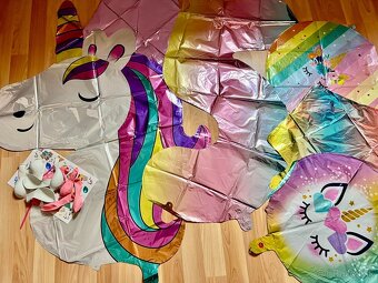 Nové balóny Unicorn 110cm - sada AŽ 15/16 kusov - 3
