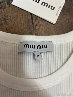 Miu miu tielko biele - 3