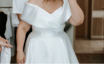 Svadobné šaty plus size - 3