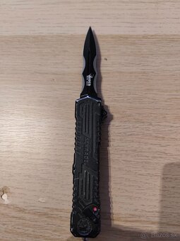 SCHRADE Zatvárací nôž Viper 3rd Gen OTF Assist - šedý (SCHOT - 3