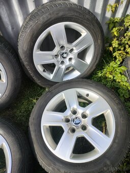 ❄️zimné 4ks alu disky orig. Škoda 5x112 r16 6mm ❄️205/55 r16 - 3