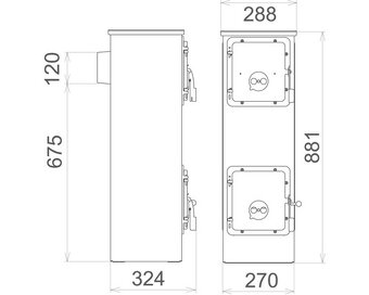 Kachle Thorma Kerpen II AT - 3