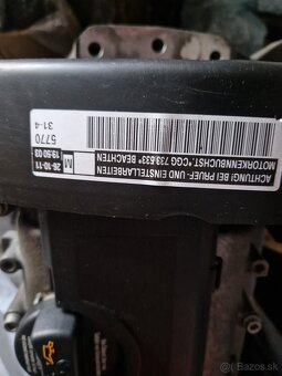 Predám motor CGG 1,4 16v 55kW benzín-190€. - 3