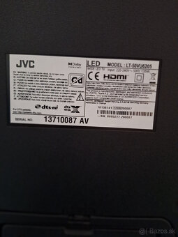 50" TV LED  JVC 4K Smart - 3