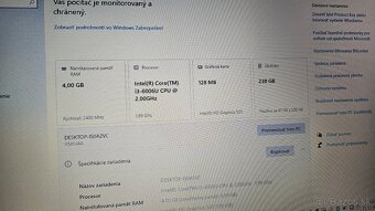 Starší notebook Asus 541 - funkčný, dobrá batéria - 3