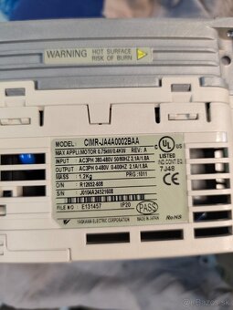 Frekvenčný menič YASKAWA J1000 - 3