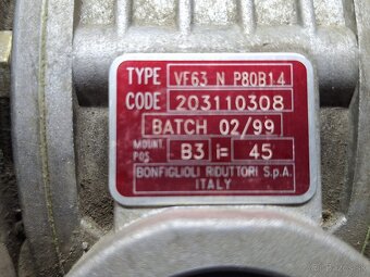 Šneková prevodovka - 3