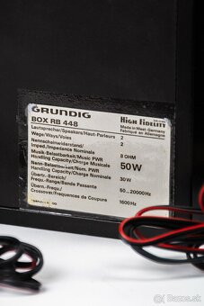 GRUNDIG RB-448 / lacné ale zvukovo dobré dvojpásmo / záruka - 3
