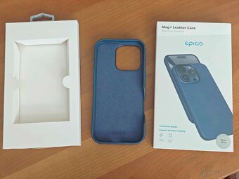 Kvalitný kožený kryt pre iPhone 16 značky Pro Epico Mag+ - 3