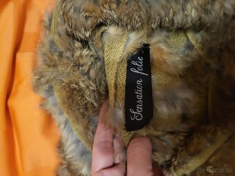 Pončo z králičej kožušiny - 3