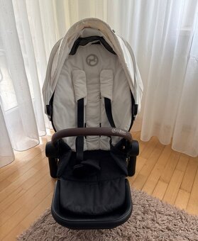 Cybex Priam 4.0 sedenie s Off White poťahom - 3