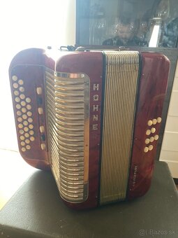 Heligonka Hohner Ouverture IV CF + Kufor (4hlasná) - 3