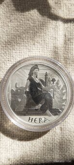 Strieborná minca HERA 9999 Ag 155g, r. 2022 - 3