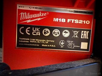 Milwaukee FTS 210 m18 - 3