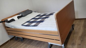 Elektrická polohovacia posteľ s matracom 140x220cm do 350kg - 3