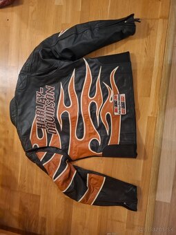 Kožená bunda harley davidson - 3