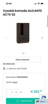 TV komoda a skrinka set - 3