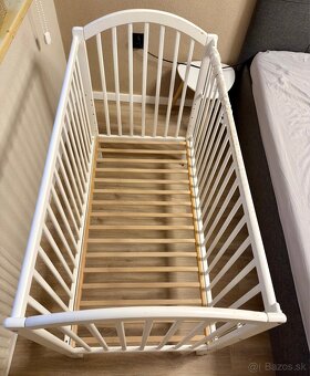 Detská postieľka biela – zdarma za odvoz - 3