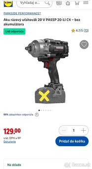 Parkside PASSP 20-Li C4 aku uťahovák - 3