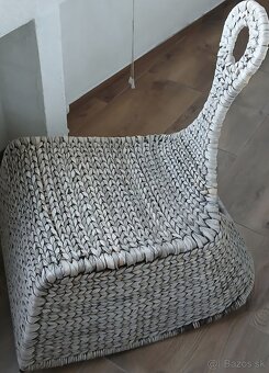 Ratanovo-banánvláknové kreslo GULHOLMEN - 3