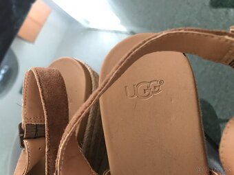UGG original kožené damske sandálky veľkosť 39 - 3
