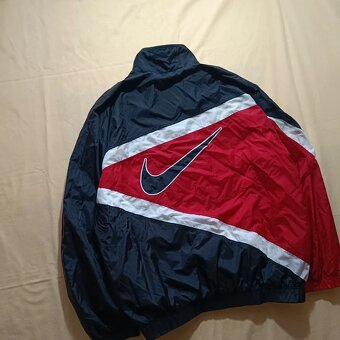 Vintage 90s NIKE retro tracksuit jacket ľahká bunda L - 3