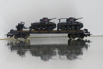 nemecky vojensky vlak  H0 - 3