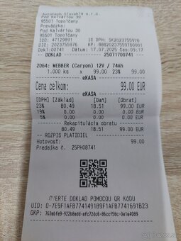 Autobatéria Webber 12 V/74 Ah - 3