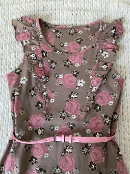 ŠATY S KVETINOVÝM VZOROM - 3