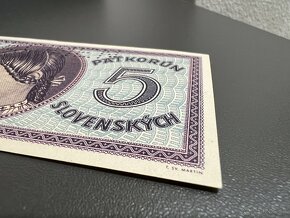5 korún - slovenský štát - 3