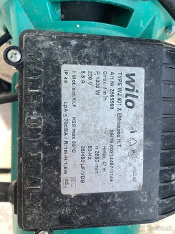 Zahradne čerpadlo WILO WJ 401 - 3