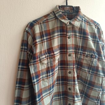 Dickies flanelová košeľa s dlhým rukávom károvaná kockovaná - 3