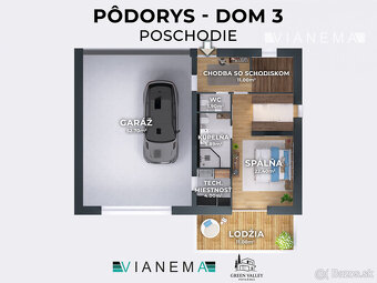 IBA U NÁS 2 podlažný rodinný dom s nádherným výhladom 830m2 - 3