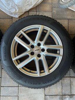 Predám zimné komplety R17 5x112, 215/65R17. - 3