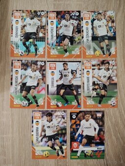 Valencia - futbalové kartičky - 3