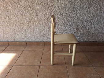 Detská drevená  stolička - 3