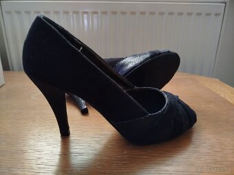 Čierne lodičky (veľkosť 38) - 3