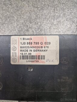 Radiaca jednotka komfortu VW Nové - 3