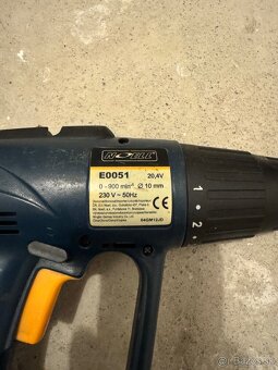 2x Aku vŕtačka Asist a Noell (20,4V) – na diely / repas - 3