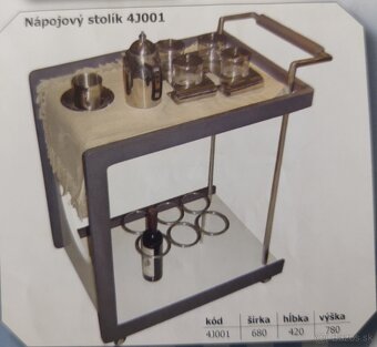 Stolík, konferenčný stolík, nápojový stolík - 3