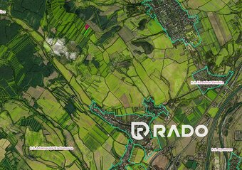 RADO | Les 619m2 + orná pôda 1205m2 - Chocholná-Velčice - 3