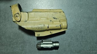 Kydex puzdro Glock 17+Olight PL-2 - 3