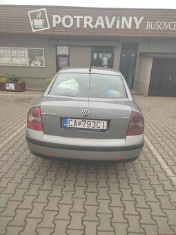 Dobri deň predávam pasat B5/5 1/9/74kilovat auto je pojazdne - 3