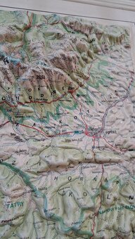 3D mapa Tatry - 3