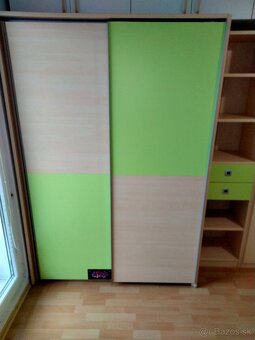 Študentská izba komplet- jaseň + limetka - 3