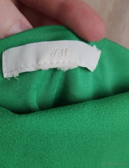 Zelené mini šaty H&M - 3